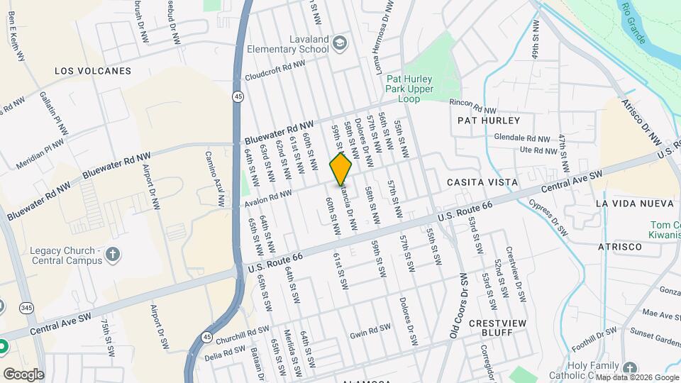 241 Estancia Dr NW Map and Location Details
