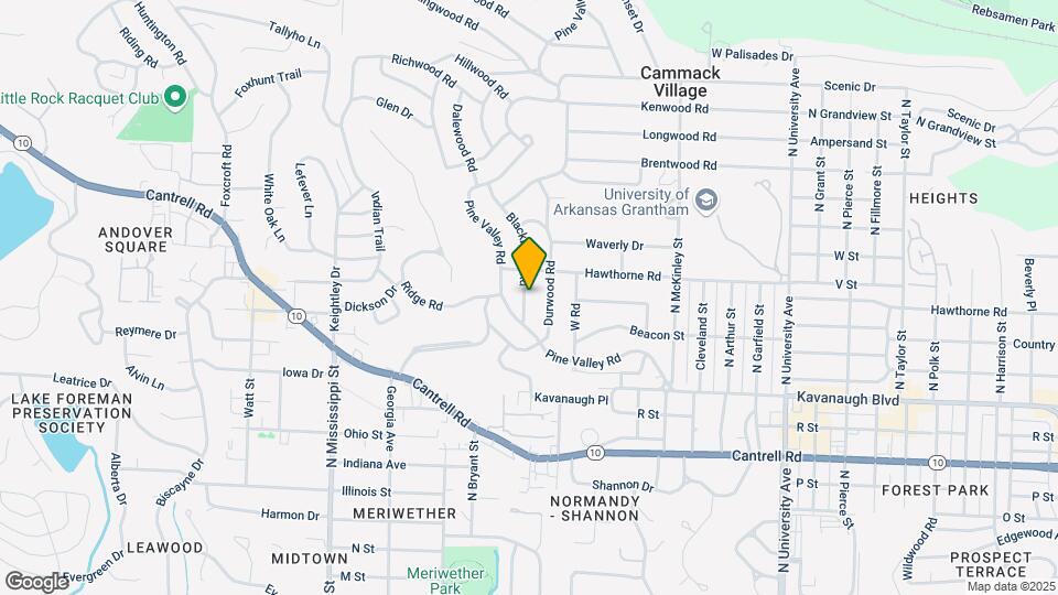 2221 Blackwood Rd Map and Location Details