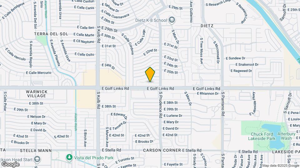 7444 E Cross Ridge Pl Map and Location Details