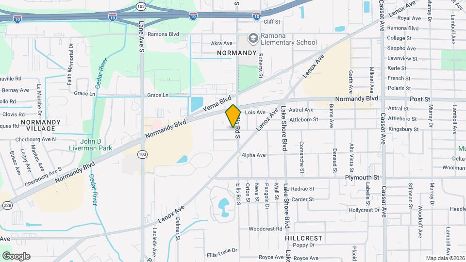 1100 Ellis Rd S Map and Location Details