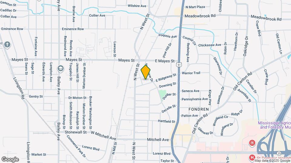 358 E Ridgeway St Map and Location Details