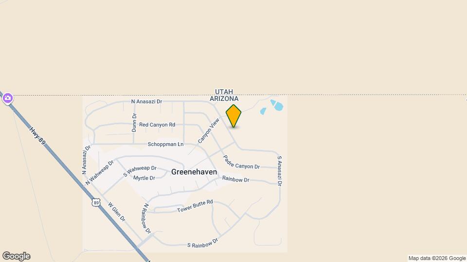 345 S Anasazi Dr Map and Location Details