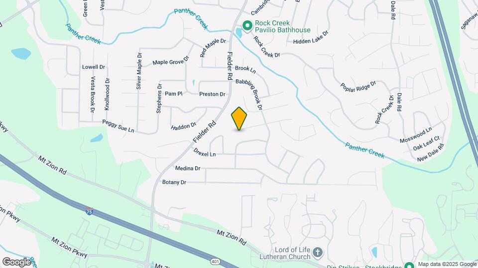 3017 Deerfield Way Map and Location Details