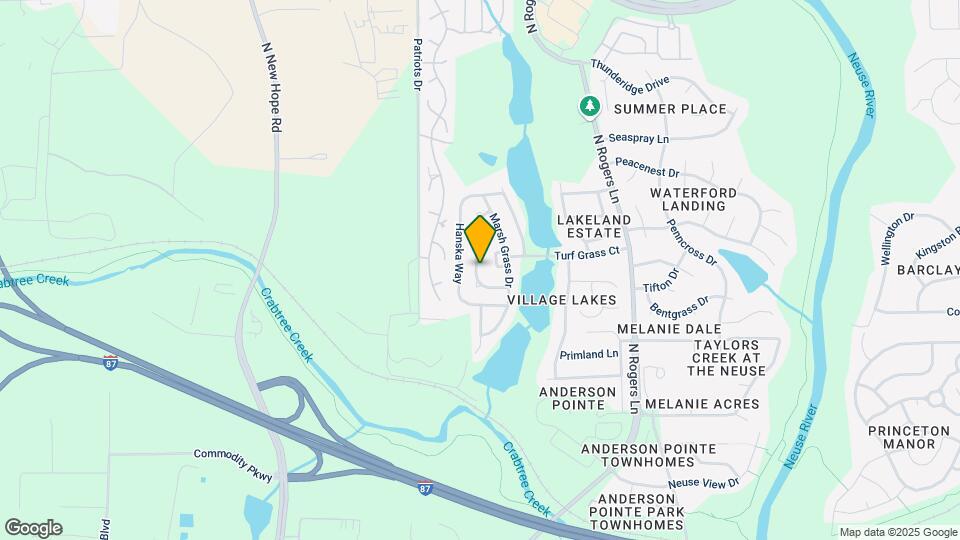 444 Mountain Lake Dr Map and Location Details