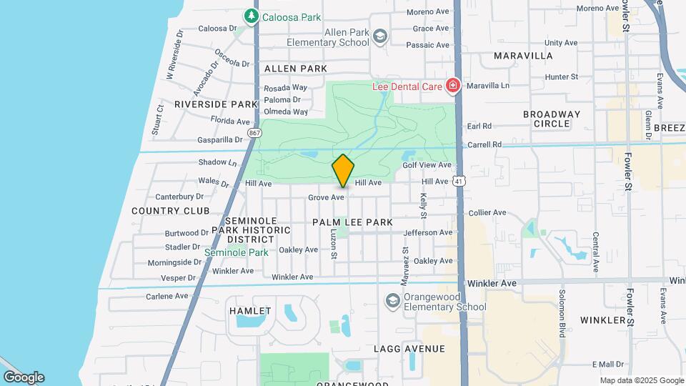 3666 Princeton St Map and Location Details