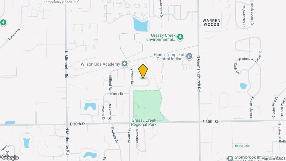 10543 Mohave Ct Map and Location Details