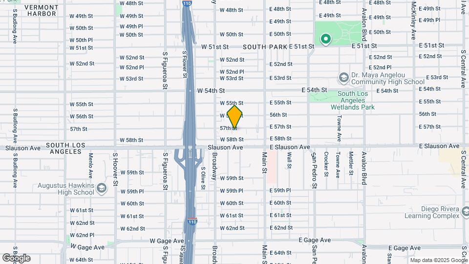 210 W 57th St, Unit 3/4 Mapa y Detalles de la Ubicación