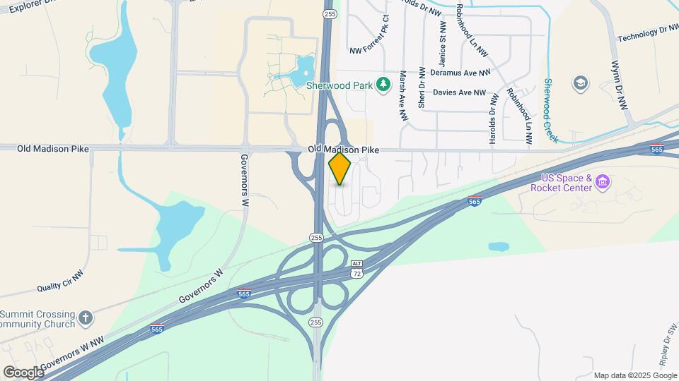 6716 Steeplechase Dr NW Map and Location Details