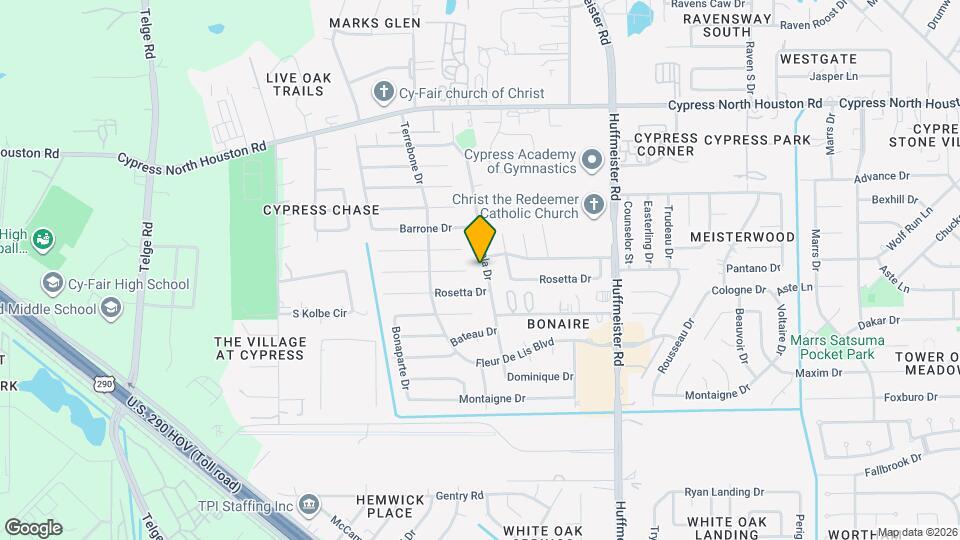 11447 Loyola Dr Map and Location Details