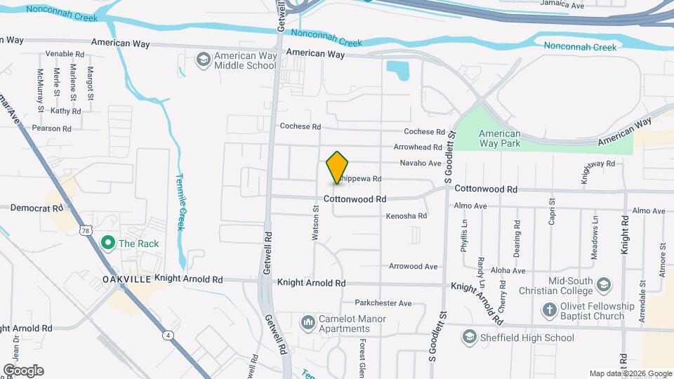 4053 Chippewa Rd Map and Location Details