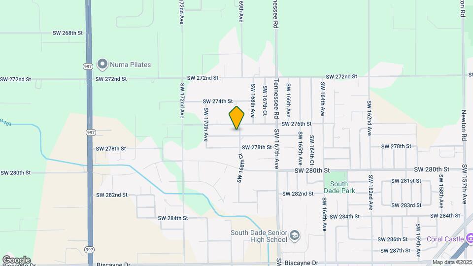 16881 SW 277th St Map and Location Details