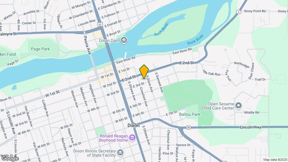 313 E 3rd St Map and Location Details