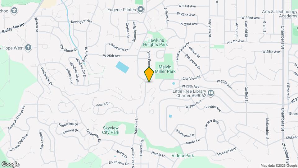 2653 Hawkins Ln, Unit 2653 Map and Location Details