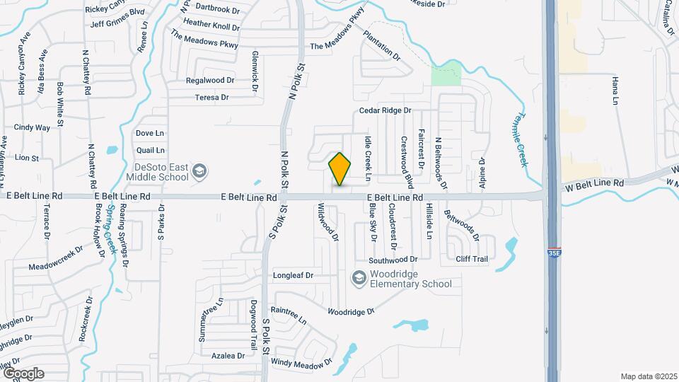 904 Teakwood Ln Map and Location Details