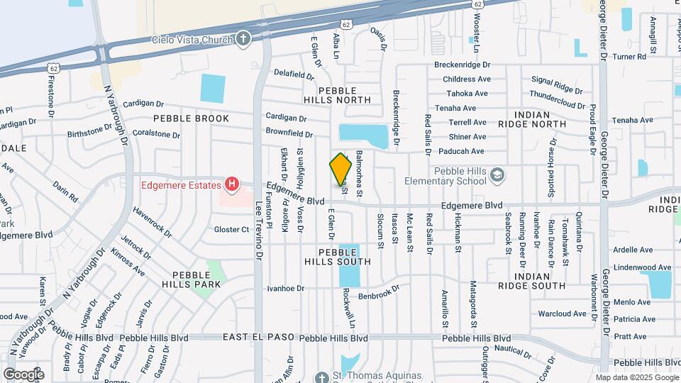 3409 Tascosa St Map and Location Details