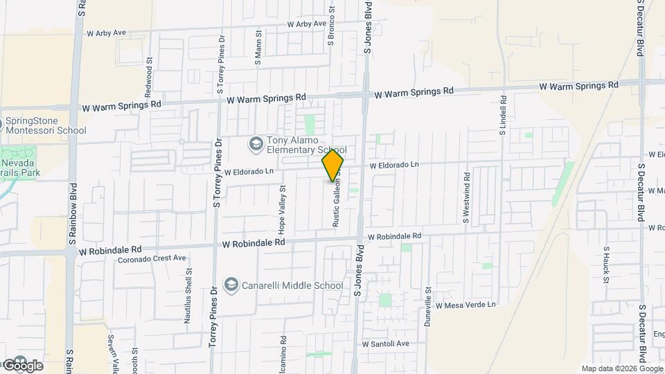 7553 Rustic Galleon St Map and Location Details