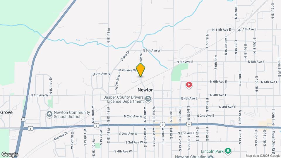 605 W 4th St N Map and Location Details