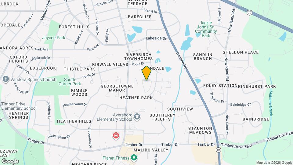 201 Gulley Glen Dr Map and Location Details