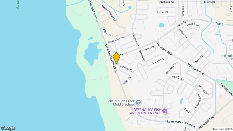 1829 Superior Way Map and Location Details