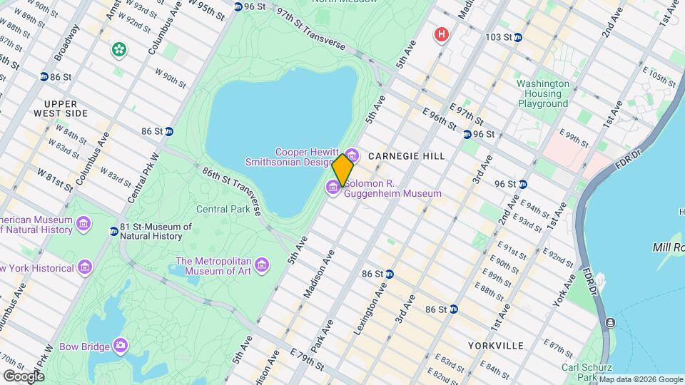 17 E 89th St Tenants Coop Map and Location Details
