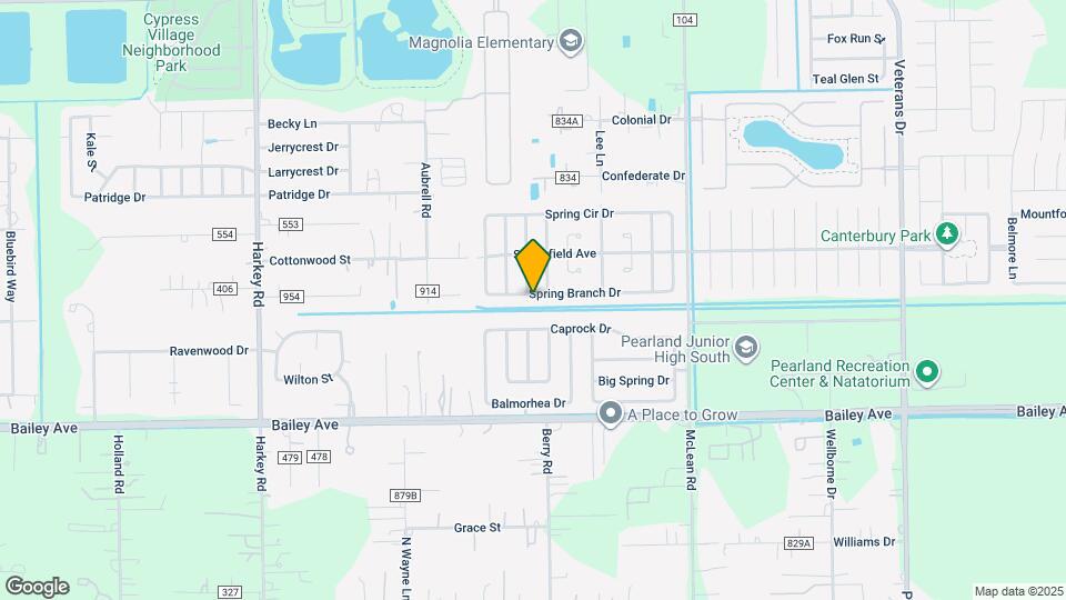 5306 Spring Branch Dr Mapa y Detalles de la Ubicación