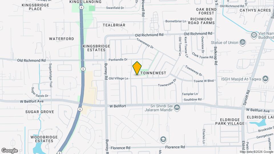 14114 Old Village Ln Map and Location Details