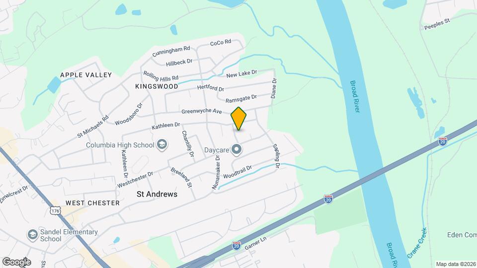 1808 Laredo Dr, Unit 1 Map and Location Details