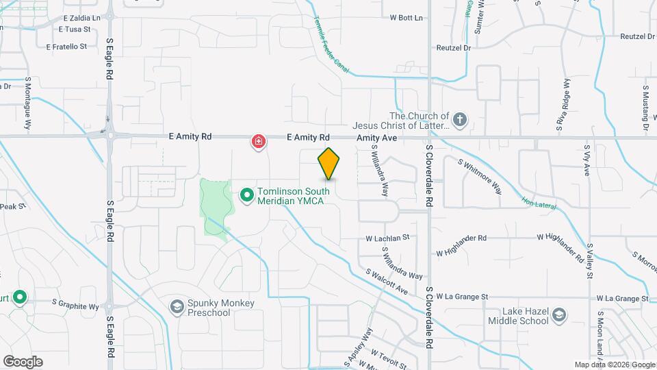 5034 S Amorita Ave Map and Location Details