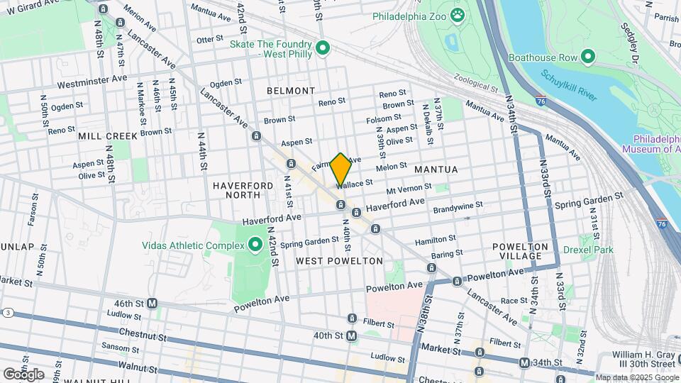 616 N 40th St Map and Location Details