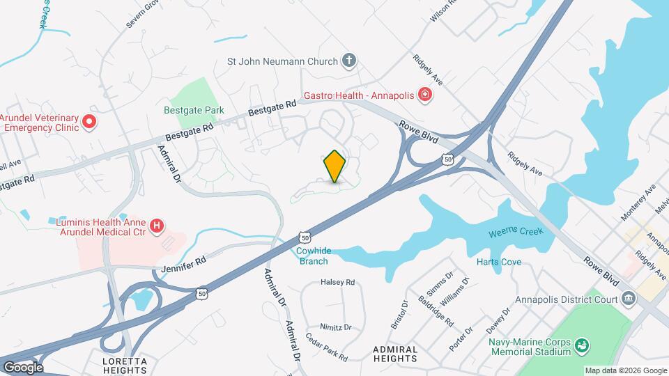 623 Captain John Brice Way Map and Location Details