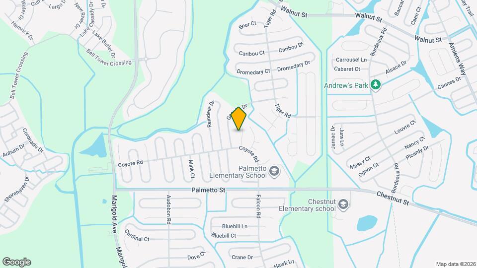 610 Tamarin Ln Mapa y Detalles de la Ubicación