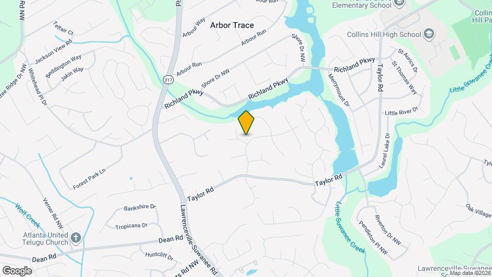 385 Deerwood Dr Map and Location Details