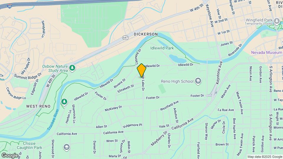 225 Hunter Lake Dr Map and Location Details