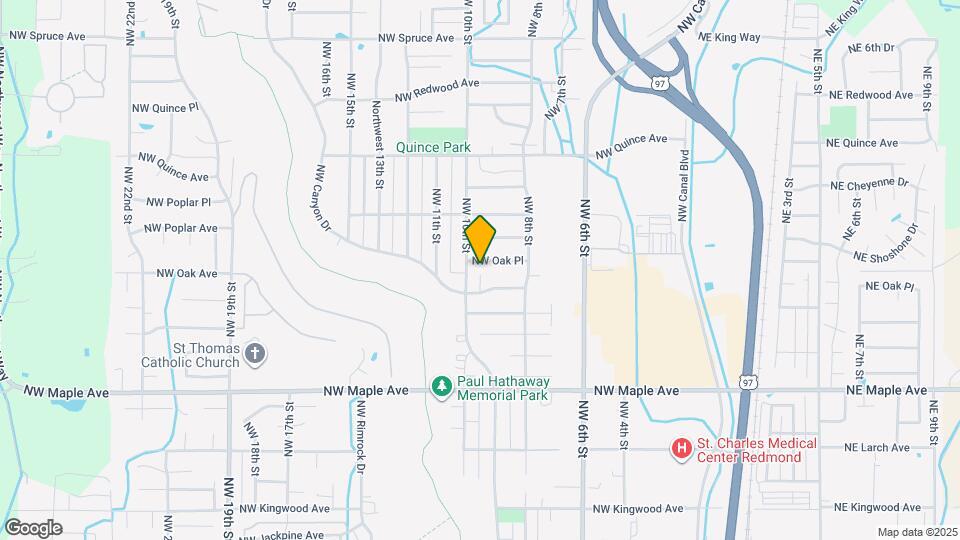 944 NW Oak Pl Map and Location Details