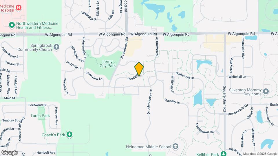 600 Wedgewood Cir Map and Location Details
