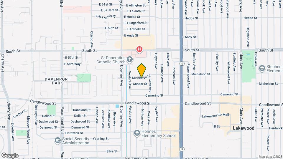 3708 Michelson St Map and Location Details