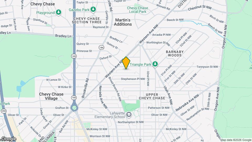 3357 Stuyvesant Pl NW Map and Location Details