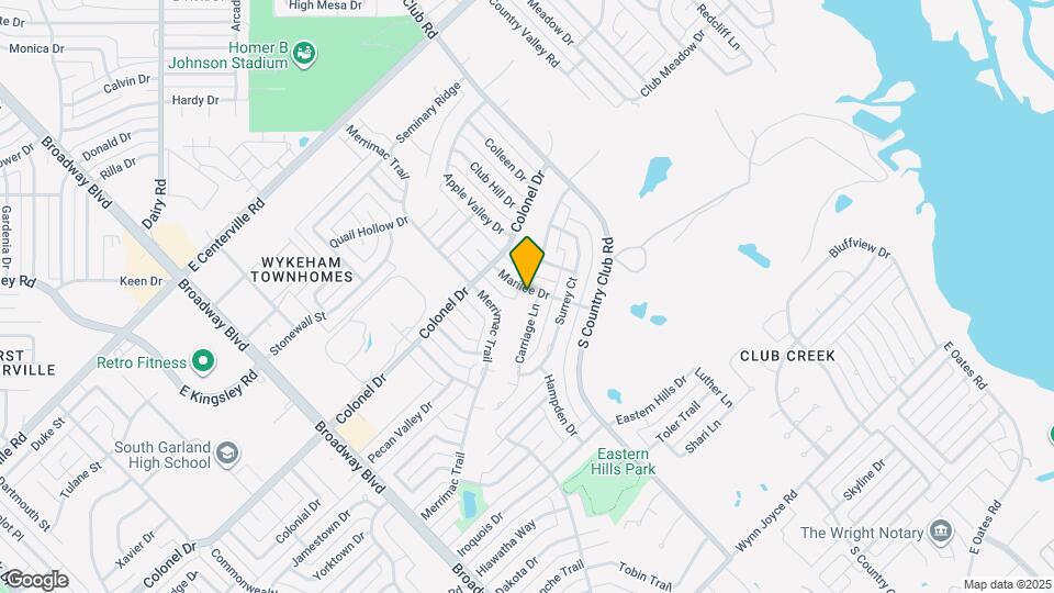 1513 Carriage Ln Map and Location Details