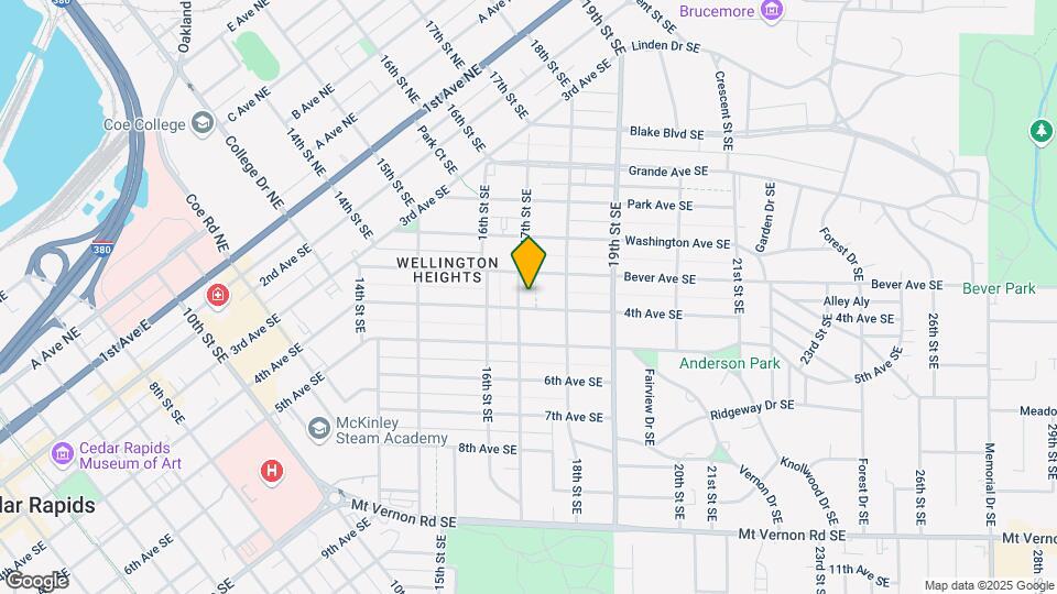 394 17th St SE Mapa y Detalles de la Ubicación