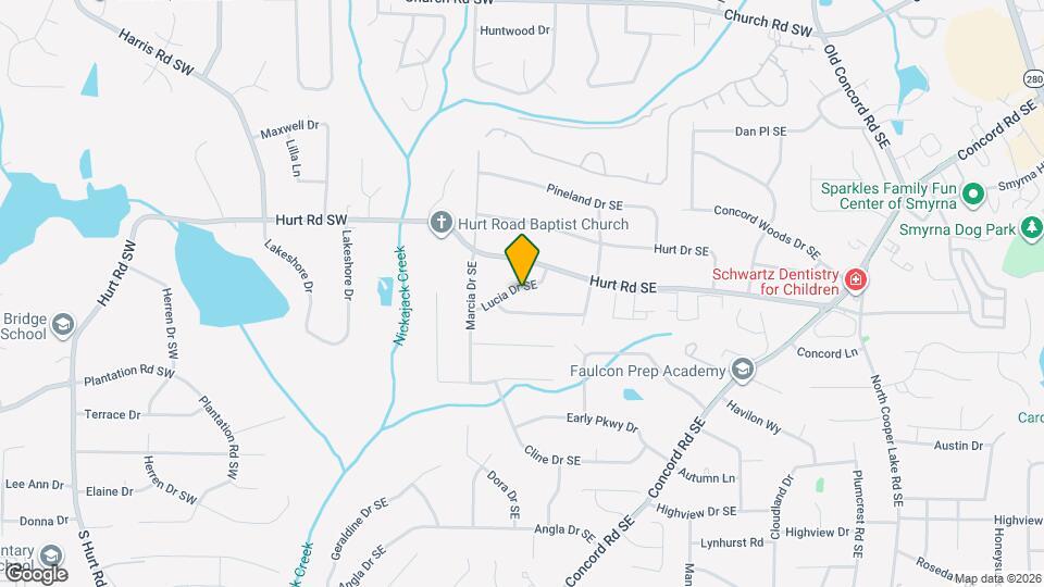 88 Lucia Dr SE Map and Location Details