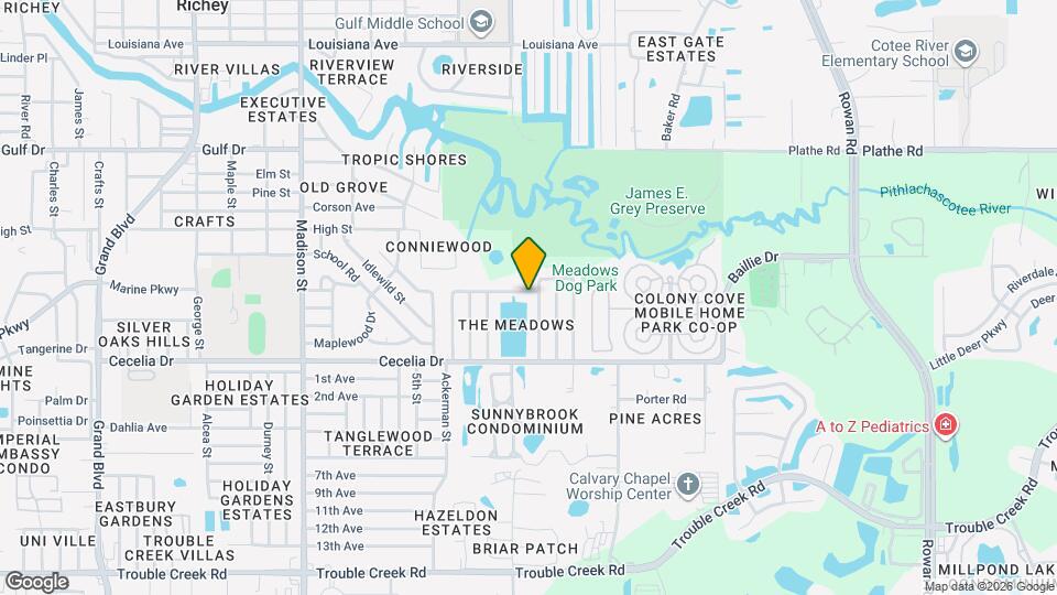 6520 Meadowbrook Ln Map and Location Details