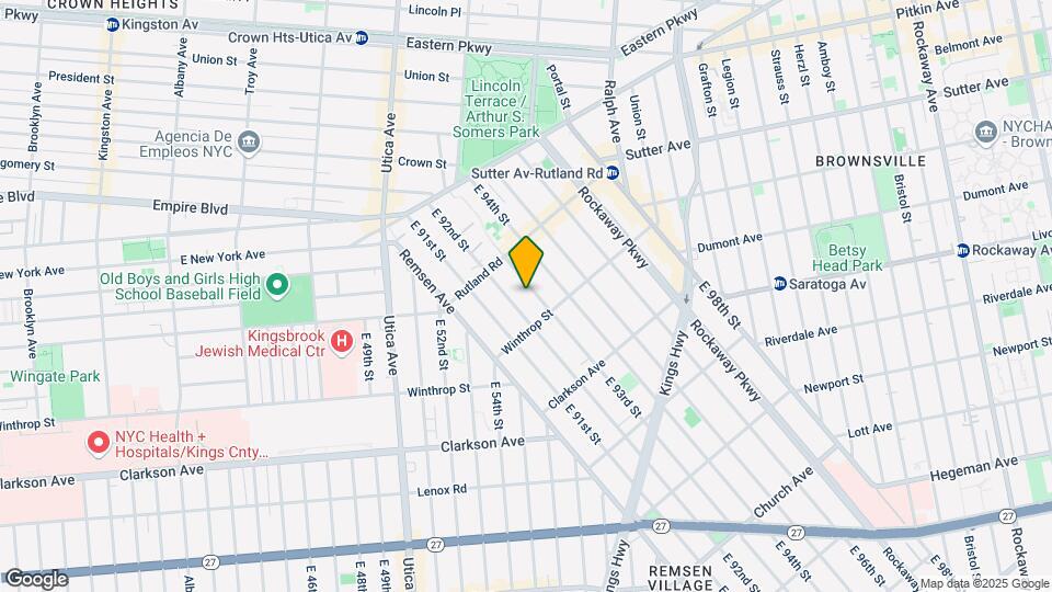 156 E 93rd St Map and Location Details