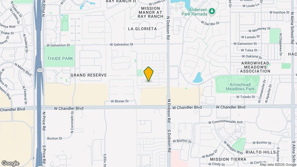 2110 W Detroit St Map and Location Details