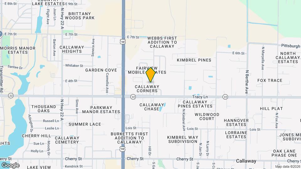 5817 Jasmine Ct Map and Location Details