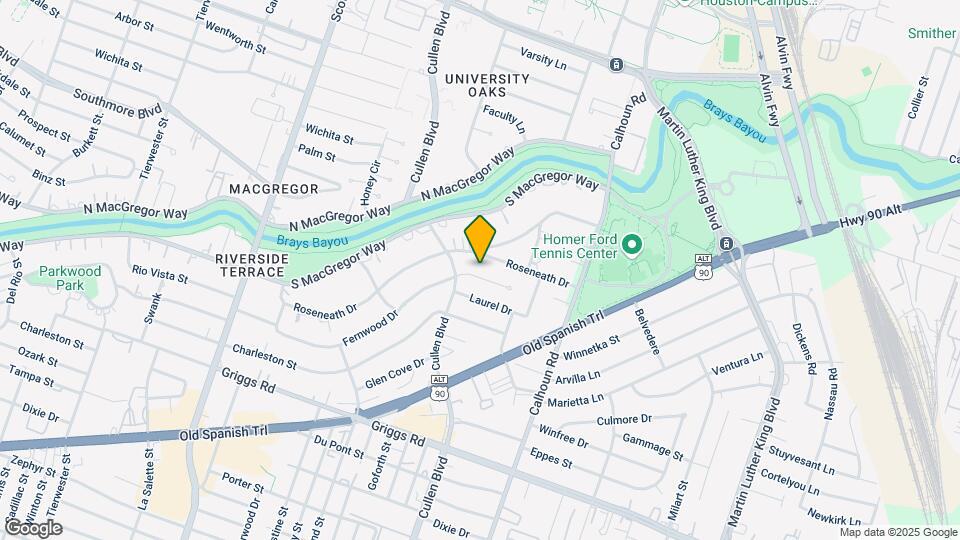 4315 Fernwood Dr Map and Location Details