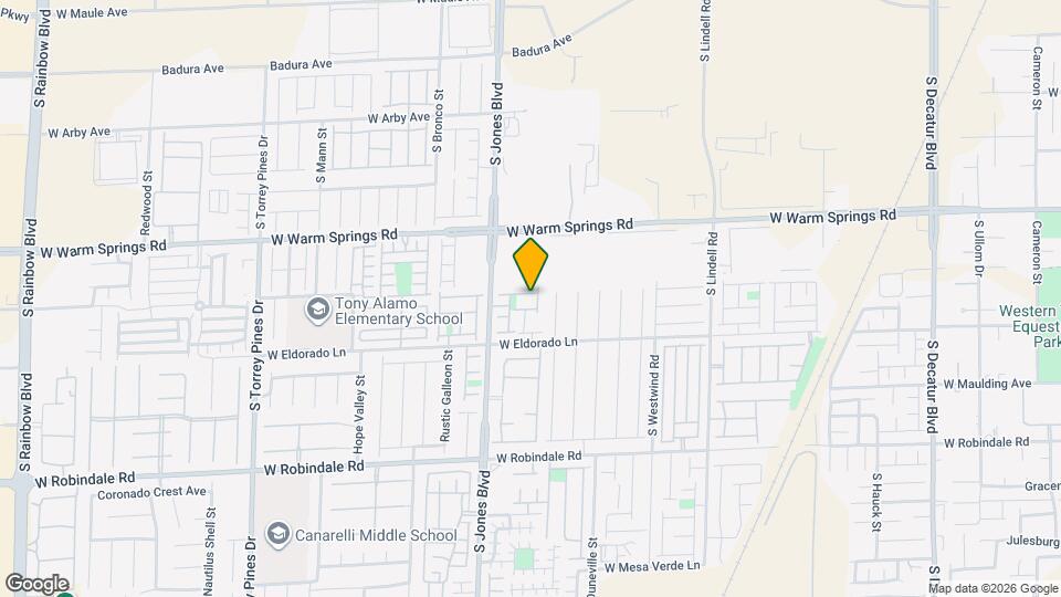 5977 Sombria Ridge Ave Map and Location Details
