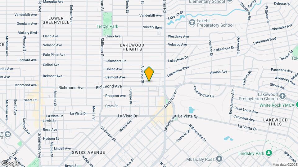 6319 Richmond Ave Map and Location Details