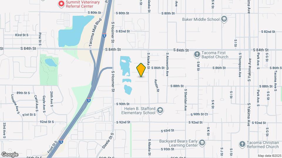 1719 S 88th St Map and Location Details