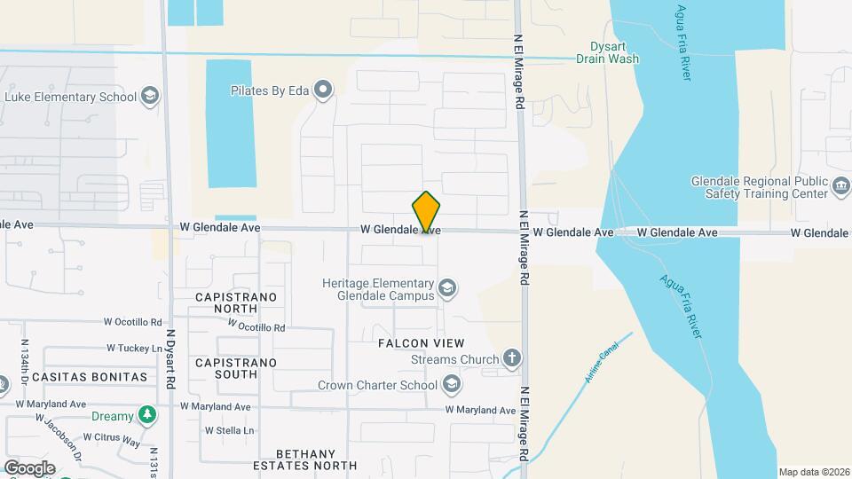 12504 W Adair Dr Map and Location Details