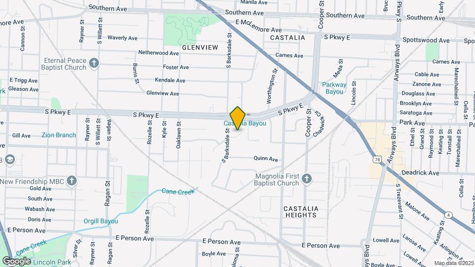 1919 S Pkwy E Map and Location Details